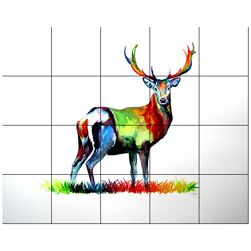 Brigitta "Colorful Deer"